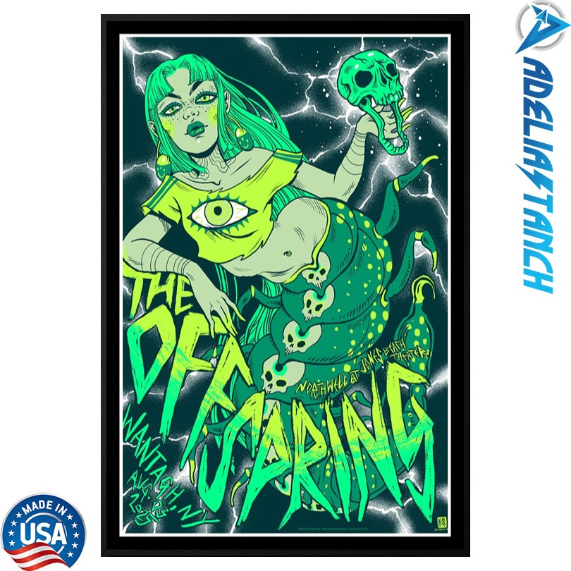 The Offspring August 3 2025 Northwell at Jones Beach Theater Wantagh, NY Poster